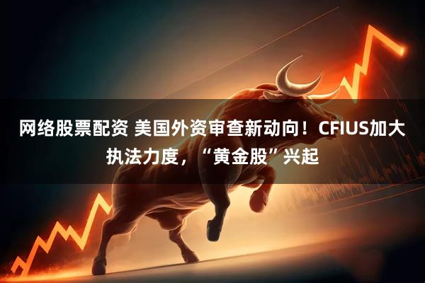 网络股票配资 美国外资审查新动向！CFIUS加大执法力度，“黄金股”兴起